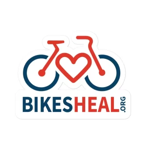Bikes Heal Sticker